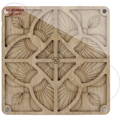 Фотографія Органайзер для бісеру WonderlandCrafts з кришкою FLZB-190