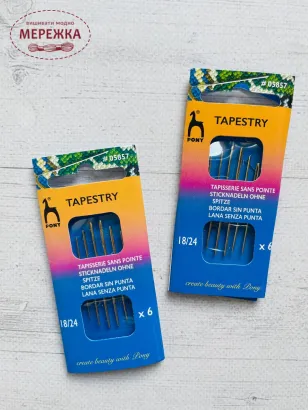 Фото Набір гобеленових голок Pony №18-24 05857