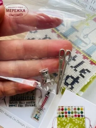 Фото Hands On Design Схема With This Needle I Thee Thread HD-230