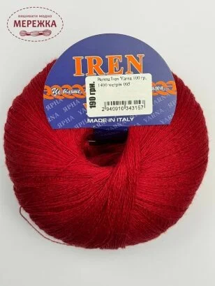 Фото Вовна Iren Yarna червоний 095