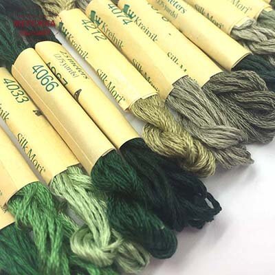 Фото Kreinik Italian Silk Collection Green