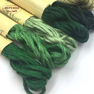 Фото Kreinik Italian Silk Collection Green