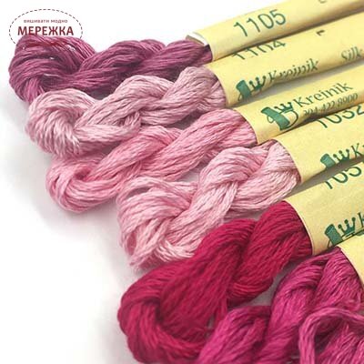 Фото Kreinik Italian Silk Collection Pink