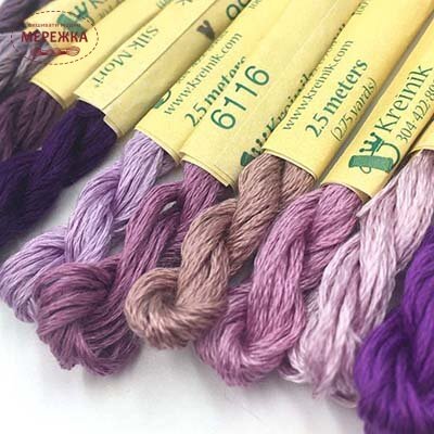 Фото Kreinik Italian Silk Collection Purple