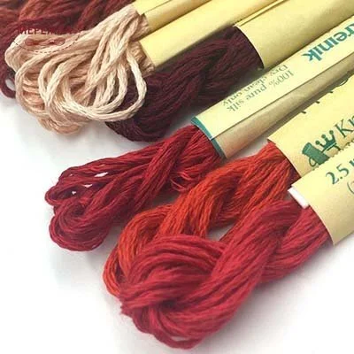Фото Kreinik Italian Silk Collection Red