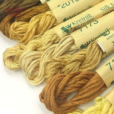 Фото Kreinik Italian Silk Collection Yellow