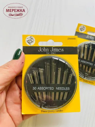 John James набір голок для шиття, 30штук JJ80000 фотографія
