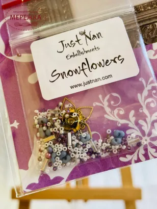 Зображення схеми Just Nan Snowflowers