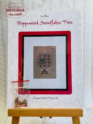 Фото схеми Just Nan Peppermint Snowflakes Tree