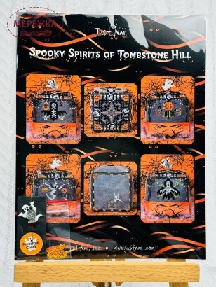 Фото JustNan Схема Spooky Spirits of Tombstone Hill JN215