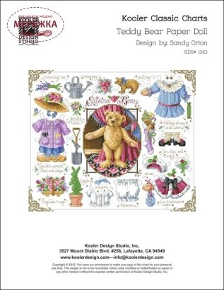 Фото Схема Teddy Bear Paper Doll (Sandy Orton) KDS-1243