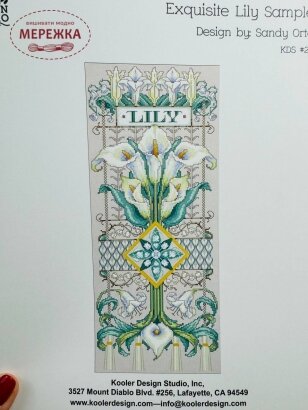 Фото Схема Exquisite Lily Sampler (Sandy Orton) KDS-2154