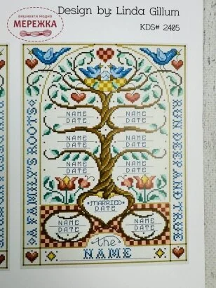 Фото Схема A Family Roots (Linda Gillum) KDS-2405