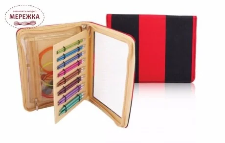 Фото KnitPro набір знімних спиць Deluxe Zing 47404