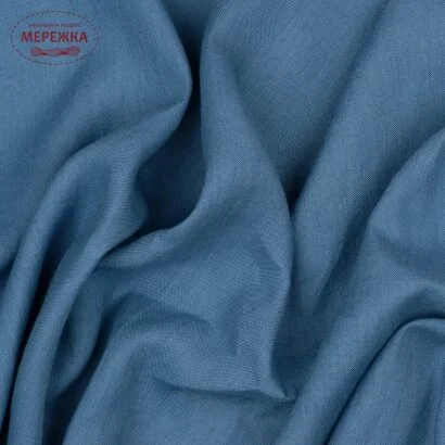 Фото Полотно конопляне колір колоніальний синій