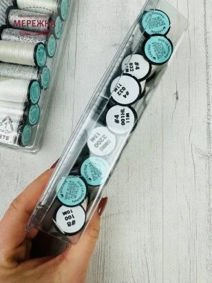 Фото Kreinik Silver Collection #5, 9 штук KMMXA005