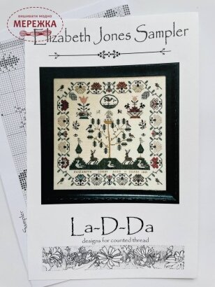 Фото Схема для вишивання La-D-Da Elizabeth Jones Sampler