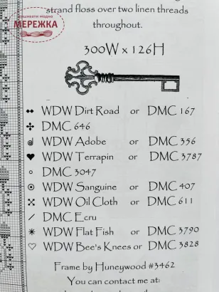 Фото Схема для вишивання La-D-Da Sophia Church