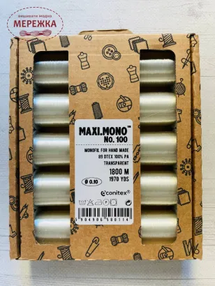 Фото мононитка біла, 0,10 товщина