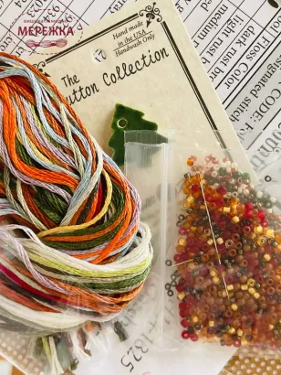 Фотографія Набір для вишивання у змішаній техніці Mill Hill Альтанка MH14-1825