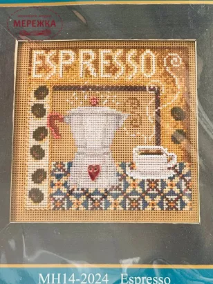 Набір для вишивання у змішаній техніці Mill Hill Еспрессо MH14-2024 фотографія