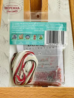 Набір для вишивання у змішаній техніці Mill Hill Роликові ковзани MH18-2016 фото