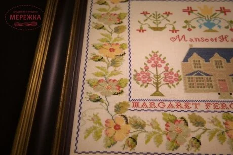 Фото Hands Across the Sea Samplers Схема Margaret Ferguson