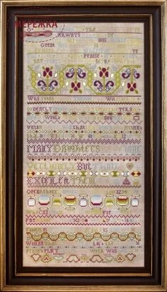 Фото Hands Across the Sea Samplers Схема Mary Carter 1712