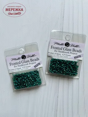 Фото Бісер Mill Hill Frosted Glass Beads 65270