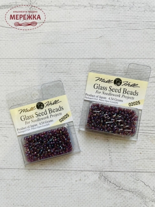 Фото Бісер Mill Hill Glass Seed Beads 4.54 g 02025