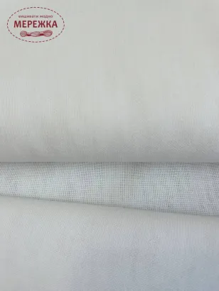 Фото рівномірне полотно Модена колір білий 101