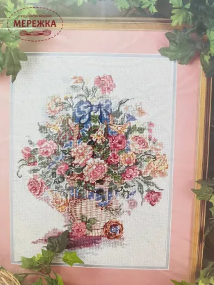 Фото Набір гобеленом Candamar Floral Basket Picture 30753