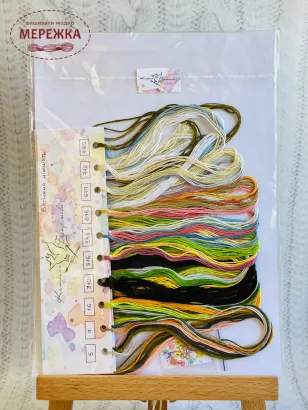 Фото набір для вишивання хрестиком Весняна ніжність КБ003