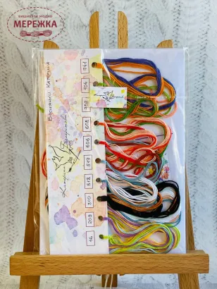 Фото набір для вишивання хрестиком Катерина КБ005