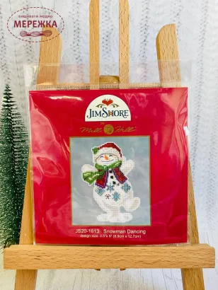 Фото Mill Hill Танцюючий сніговик JS20-1613