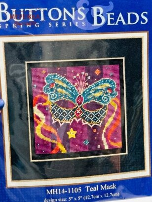 Фото Mill Hill Бірюзова маска MH14-1105