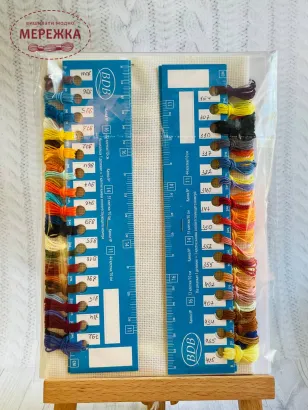 Фото набір для вишивання хрестиком Сет метеликів