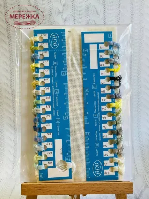 Фото набір для вишивання хрестиком Синичка