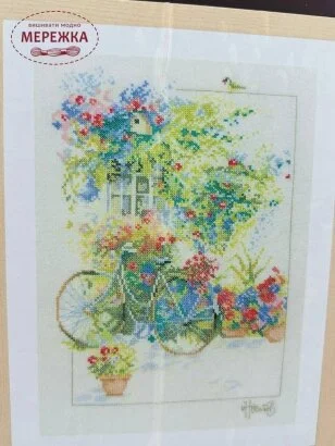 Фото Lanarte Квіти та велосипед PN-0168447