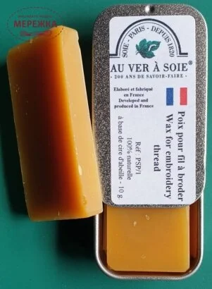 Фото Au Ver à Soie віск для ниток PSP/1