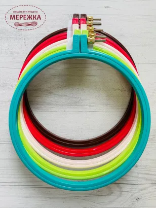 Фото п'яльця Хелло діаметр 19 см., колір коричневий