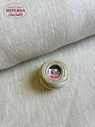 Фото полотно сірий льон Б'янка