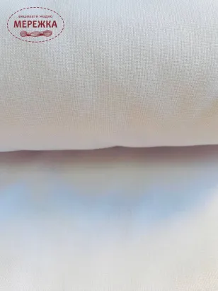 Фото полотно домоткане біле Долянка ТПК-277