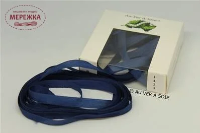 Фото Au Ver à Soie Стрічка 4 мм 100% шовк, 3 метри 1423