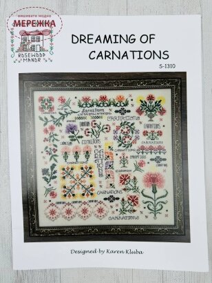 Rosewood Manor Схема Dreaming of Carnations S-1310