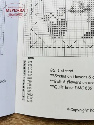 Фото Схема для вишивання Rosewood Manor Blossoms in Baltimore