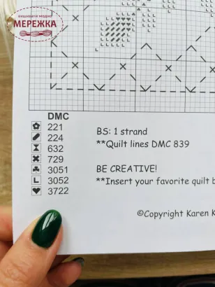 Фото Схема для вишивання Rosewood Manor Blossoms in Baltimore