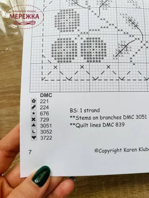 Фото Схема для вишивання Rosewood Manor Blossoms in Baltimore