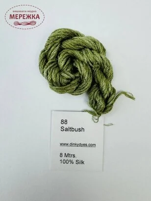 Фото Dinky Dyes шовк ручного фарбування Saltbush DD088