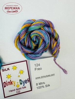 Фото Dinky Dyes шовк ручного фарбування Freo 124